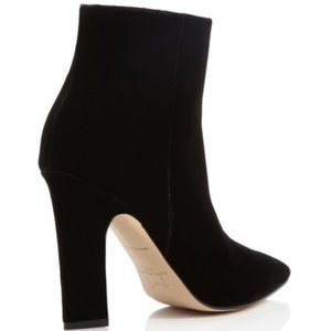 Size 6 Velvet Booties!  Marc Fisher Limited